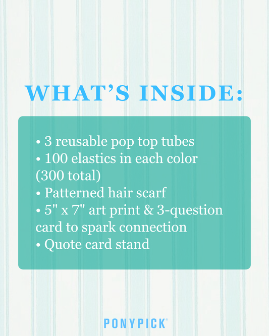 The Curated Hair Edit | Monthly Hair Elastic Subscription