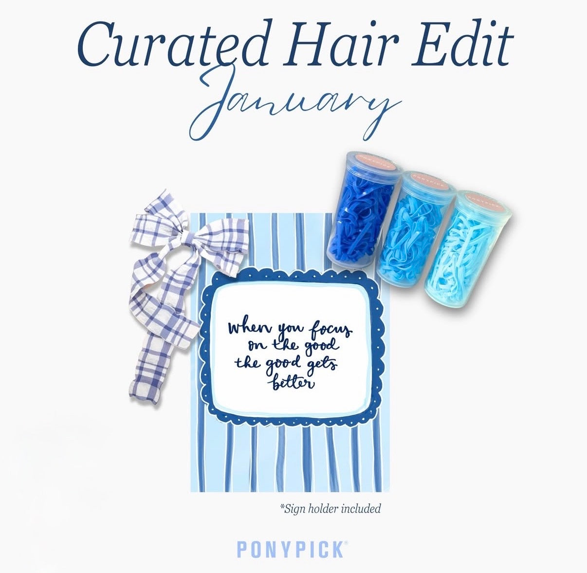 The Curated Hair Edit | Monthly Hair Elastic Subscription