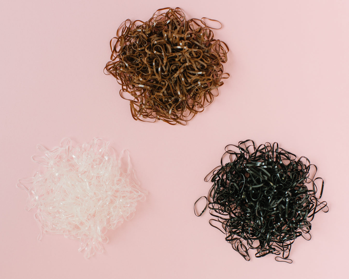 Black Plastic Elastics