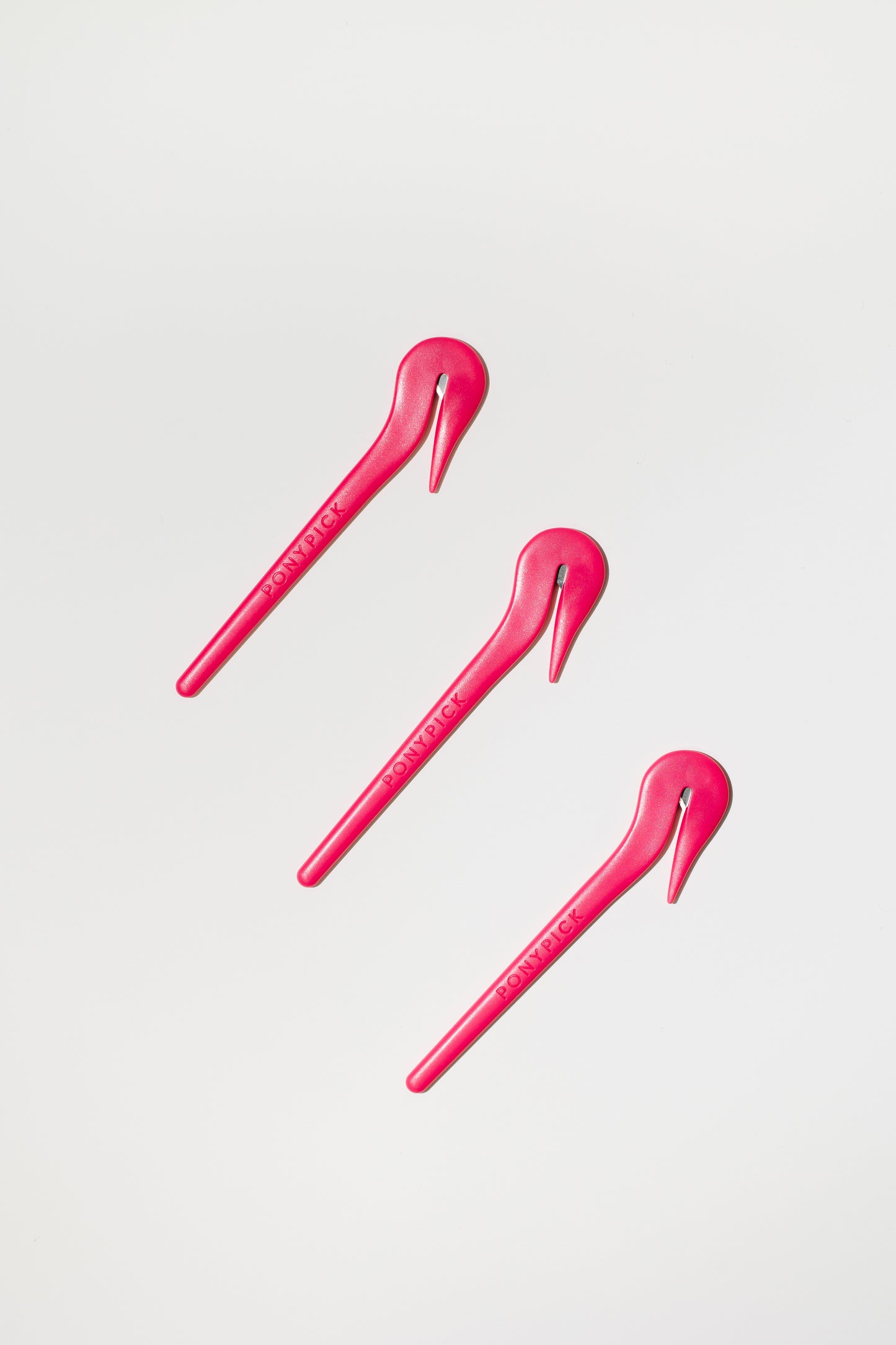 The Pony Pick + Clear Elastics