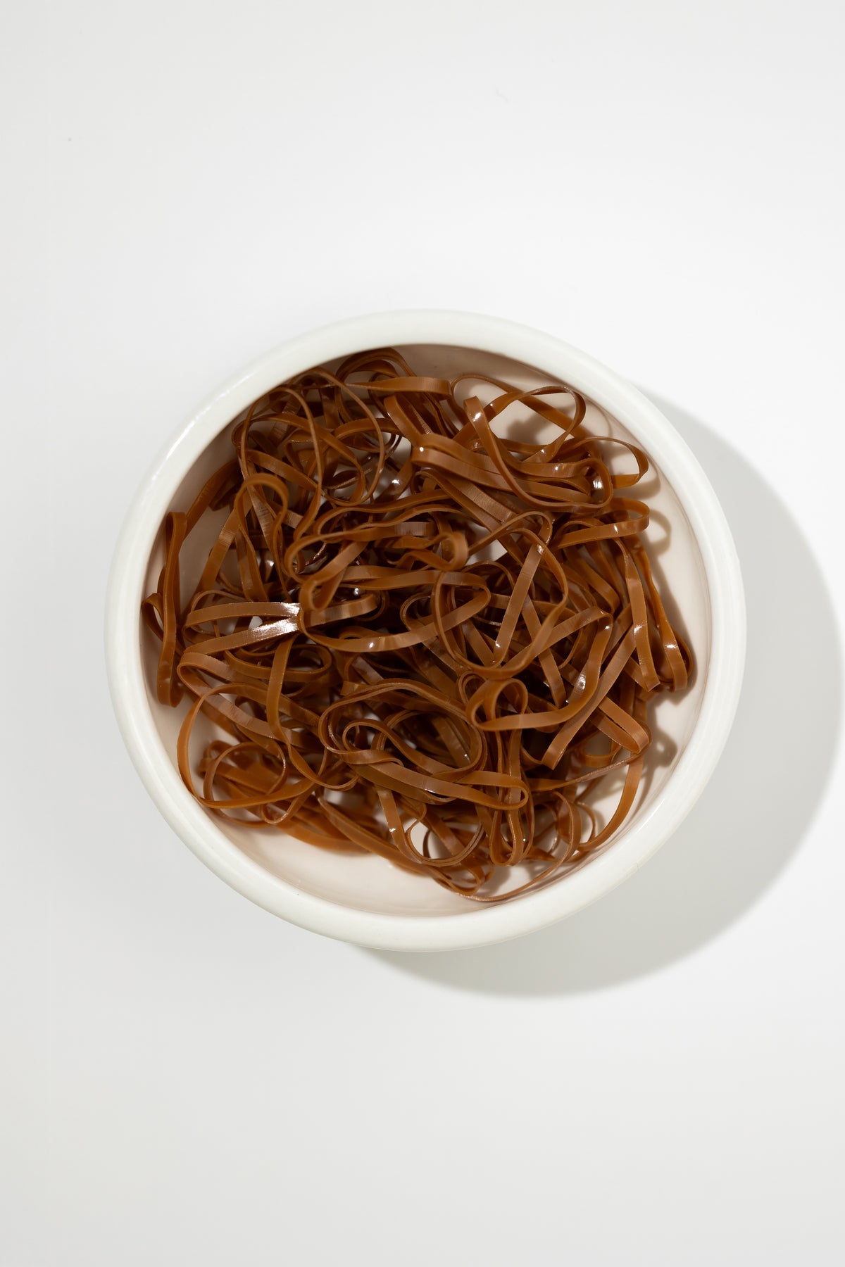 500-Count Brown Hair Elastics | PONYPICK®