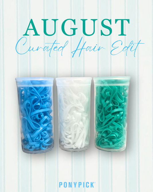 Curated Hair Edit: Hair elastics bundle for all hair types
