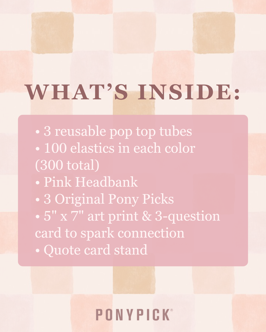 The Curated Hair Edit | Monthly Hair Elastic Subscription