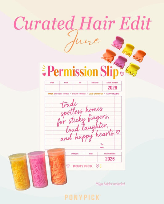 Curated Hair Edit: Hair elastics bundle for all hair types