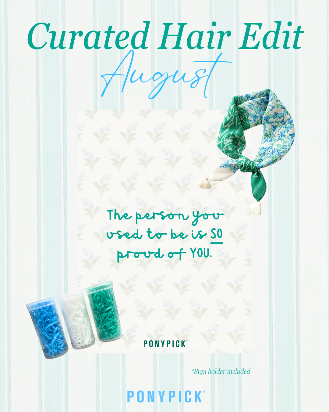 The Curated Hair Edit | Monthly Hair Elastic Subscription