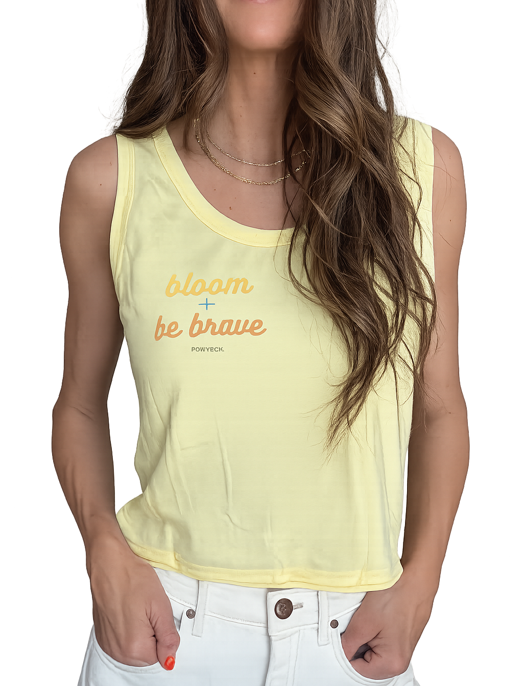 Tank top- Bloom and Be Brave