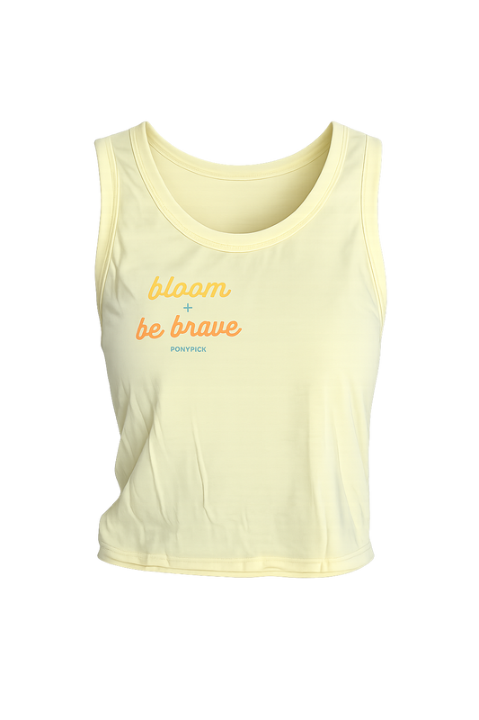 Tank top- Bloom and Be Brave