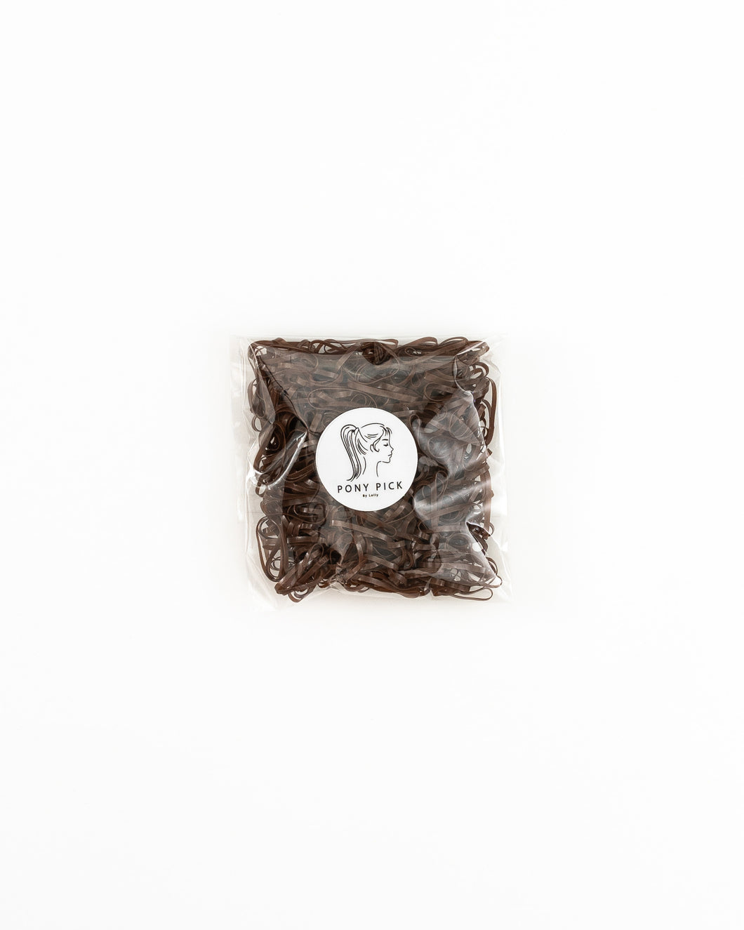 Brown plastic elastics