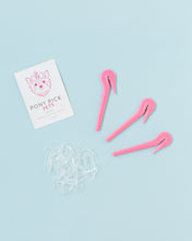 Load image into Gallery viewer, The PET Pony Pick w/ 50 clear elastics
